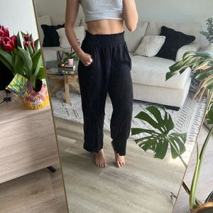 Float black pants